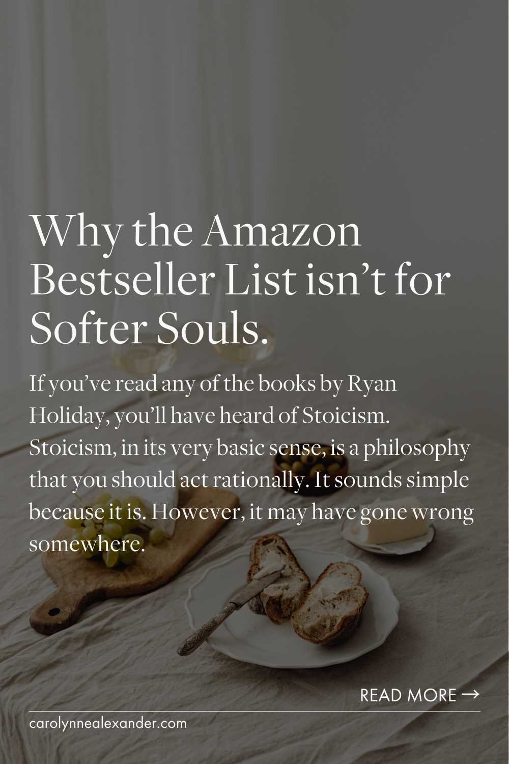 Carolynne Alexander Why the Amazon Bestseller List isn’t for women Pin
